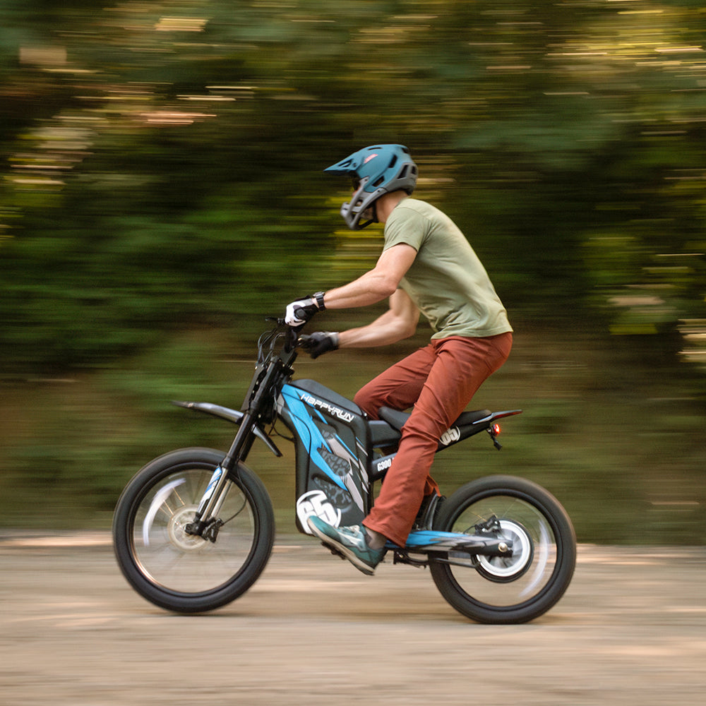 HappyRun 6500W Electric Dirt Bike G300 Pro 2025 New