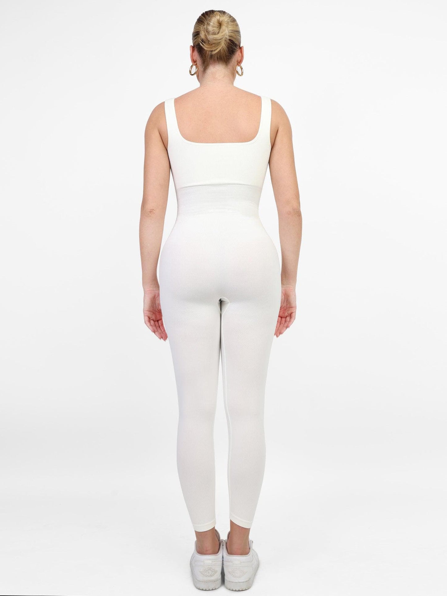 Shapewear Seamless Square Neck Workout Jumpsuit or Romper