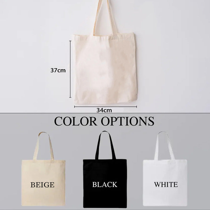 Personalized Trick or Treat Tote Bag Halloween Bag for Trick or Treating Cute Girl Ghost with Bow Bag for Candy